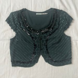 Item: Sequined Bolero, Brand: Kimchi Blue, Size: Large